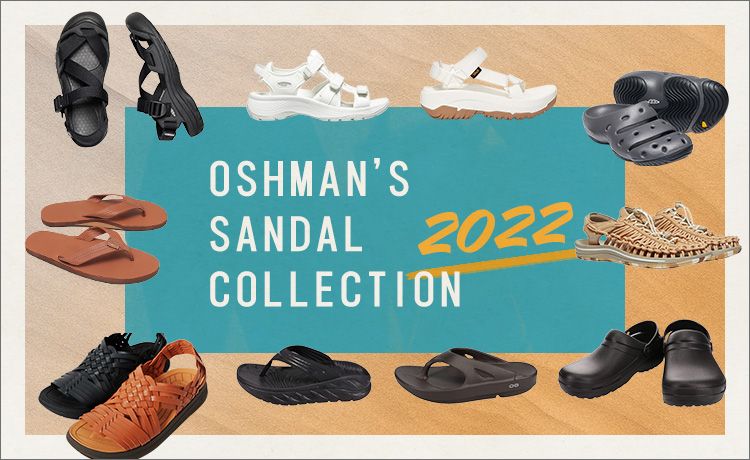 OSHMAN'S SANDAL COLLECTION 2022